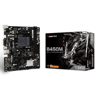 Imagem da oferta Placa Mae Biostar B450MHP DDR4 Socket AM4 M-ATX Chipset AMD B450