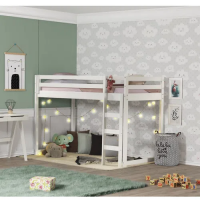 Imagem da oferta Cama Infantil Prime Alta II Branco - Casatema