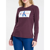 Imagem da oferta Blusa Ml Logo Meia Reat Gc Re Issue - Bordo