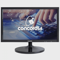 Imagem da oferta Monitor Concórdia 18.5" LED VGA HDMI e Vesa - E185