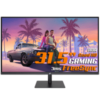 Imagem da oferta Monitor Gamer SuperFrame Precision Ultra 31.5 Pol E-LED Quad HD IPS 75Hz HDR 100% sRGB FreeSync HDMI/DP