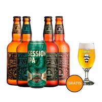 Imagem da oferta Kit 5 Cervejas Schornstein + Taça Grátis