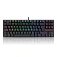 Imagem da oferta Teclado Magnético Gamer Redragon Kumara Pro Anti-Ghosting RGB Switch Brown ABNT2 Preto - K552RGB-PRO (PT-BROWN)