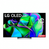 Imagem da oferta Smart TV LG 77" 4K OLED evo 4 HDMI 3 USB Bluetooth G-Sync FreeSync ThinQ AI - OLED77C3PSA