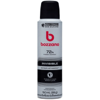 Imagem da oferta 2 Unidades Desodorante Aerossol Antitranspirante Masculino Bozzano Invisible - 150ml