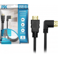 Imagem da oferta Cabo HDMI PIX 2.0 4K 19 Pinos Plug 90 Graus 2 Metros