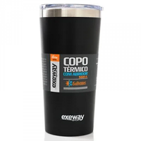 Imagem da oferta Copo Térmico Exeway com Abridor 560ml Preto