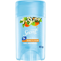 Imagem da oferta Desodorante  Secret Gel Invisible Orange Blossom 45g