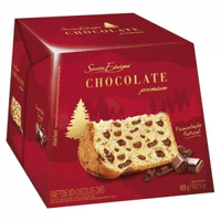 Imagem da oferta Panettone Premium Santa Edwiges com Gotas de Chocolate - 400g