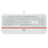 Imagem da oferta Teclado Gamer Redragon Karura 2 Membrana ABNT-2 White K502W-N