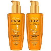 Imagem da oferta KIT 2 Óleos Extraordinário Elseve Loreal Paris 100ml