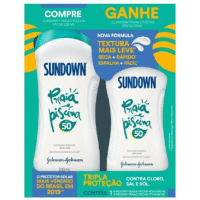 Imagem da oferta Protetor Solar Sundown Praia E Piscina Fps50 200ml Grátis