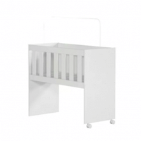 Imagem da oferta Mini Berço Multifuncional 5 Em 1 Com Colchão Branco