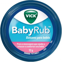 Imagem da oferta Pomada Calmante para Bebês Vick BabyRub 12g