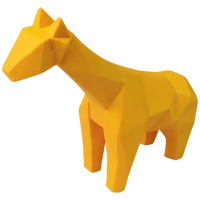 Imagem da oferta Brinquedo No Limit Origami Latex Girafa Amarela para Cães