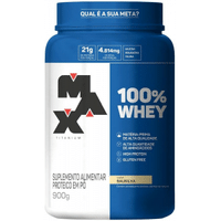 Imagem da oferta Max Titanium 100% Whey - 900G Baunilha -