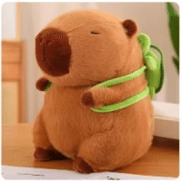 Imagem da oferta Brinquedo Capybara Capivara de Pelúcia 10-12cm