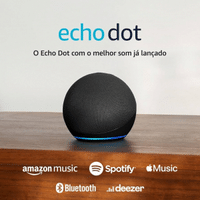 Imagem da oferta Smart Speaker Amazon Echo Dot Geração 5 com Alexa