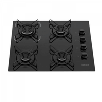 Imagem da oferta Cooktop Essencial Itatiaia 4 bocas Preto - Bivolt