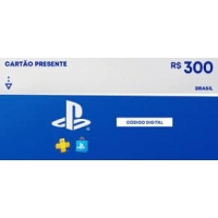 Imagem da oferta Cartão Presente Gift Card Digital R$300 PlayStation Store - PS4, PS5