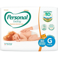 Imagem da oferta 2 Pacotes Fralda Personal Baby Premium Protection G - 30 unidades Cada