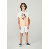 Imagem da oferta Conjunto Infantil Menino Com Estampa - Laranja