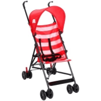 Imagem da oferta Carrinho de bebê Guarda-Chuva Multikids Malibu 6-15kg Vermelho - BB349