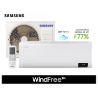 Imagem da oferta Ar Condicionado Split Inverter Samsung WindFree Sem Vento 12.000 BTU/h Frio Monofásico - AR12AVHABWKNAZ