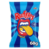 Imagem da oferta 4 Unidades Batata Frita Ondulada Original Elma Chips Ruffles - 68g