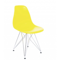 Imagem da oferta Cadeira Eames Amarela Eiffel Cromado