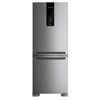 Imagem da oferta Geladeira Frost Free Brastemp Inverse 447L Inox - BRE57FK