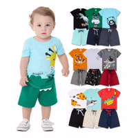 Imagem da oferta Kit 5 Conjuntos Roupa Infantil Menino