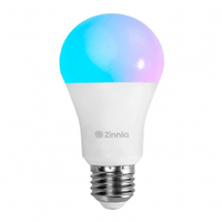 Imagem da oferta Lâmpada Inteligente Zinnia Crux CR100 10W Wi-Fi RGB - ZNS-ZNCR10W-RGBC01