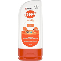 Imagem da oferta OFF! Family Repelente de Mosquitos e Insetos Nova Emalagem Proteção por até 4h Não Oleoso Testado dermatologicamente 200ml