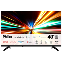 Imagem da oferta Smart TV LED 40" Full HD Philco Android TV HDR Chromecast Built In Processador Quad-core - PTV40E30AGSF