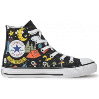 Imagem da oferta Tênis Converse Chuck Taylor All Star Preto Amarelo - Tam 28