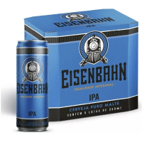 Imagem da oferta Cerveja Eisenbahn American Ipa Lata 350ml - Pack 6 Unidades