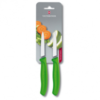 Imagem da oferta Jogo De Facas Swiss Classic Victorinox Verde 20cm - 2 Peças