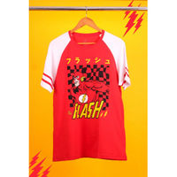 Imagem da oferta Camiseta Raglan Athletic Masculina The Flash Japanese