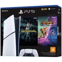 Imagem da oferta Console Playstation 5 Slim Edição Digital + Jogos Returnal + Ratchet & Clank