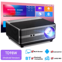 Imagem da oferta Projetor ThundeaL Android Full HD 1080P TD98W WiFi LED