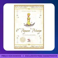 Imagem da oferta Livro O Pequeno Príncipe Edição Luxo (Capa Almofadada) - Antoine de Saint Exupéry