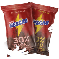 Imagem da oferta Kit com 2 sachês de 20g Cacau 30% + 2 sachês de 20g Cacau 60% - Amostra Grátis