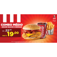 Imagem da oferta Combo Grand Bacon Cheddar