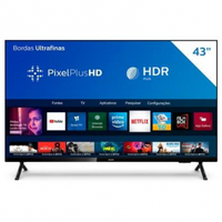 Imagem da oferta Smart TV Philips 43" Full HD HDR Plus 3X HDMI 2X USB Wifi Conversor Digital - 43PFG6825/78