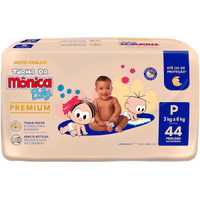 Imagem da oferta Turma da Mônica Baby Premium Econômica P - 44 Unidades