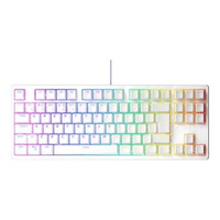 Imagem da oferta Teclado Mecânico Gamer Husky Sled TKL Branco ABNT2 RGB Switch Gateron G Pro Red - HTG500BRVR