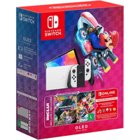 Imagem da oferta Bundle Nintendo Switch OLED com Mario Kart 8 + 3 Meses de Assinatura Nintendo Switch Online