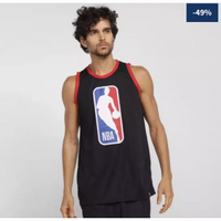 Imagem da oferta Regata NBA Logo Masculina Tam M - Preto