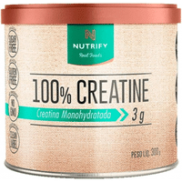 Imagem da oferta NUTRIFY - 100% Creatina Monohidratada - Pura e Sem Aditivos - Melhora Desempenho e Recuperação - 300g